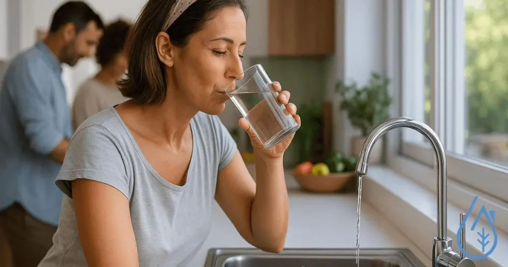 Les risques de boire de l'eau du robinet.