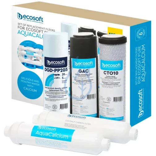 Pack filtre de remplacement Ecosoft pour P'URE AquaCalcium.