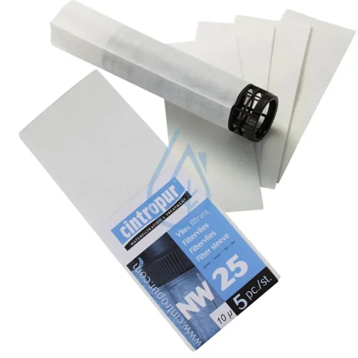 Cintropur Manchettes filtrantes NW25 & TIO 25 microns.