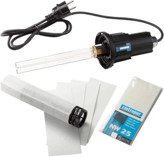 Kit complet pour filtration 2100 Cintropur avec manchon et lampe.
