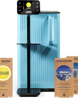 LANGWATER TheWell2 Packs Limon – Purificateur d’eau Parfumé par osmose inverse + UV – Minéralisation