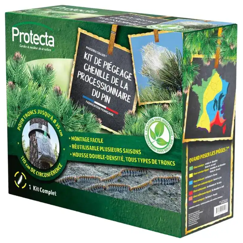 Piège contre chenilles processionnaires Procerex 1,10m - Boutique Diproclean Protecta - Kit de piégeage chenilles processionnaires, solution efficace pour la lutte biologique.