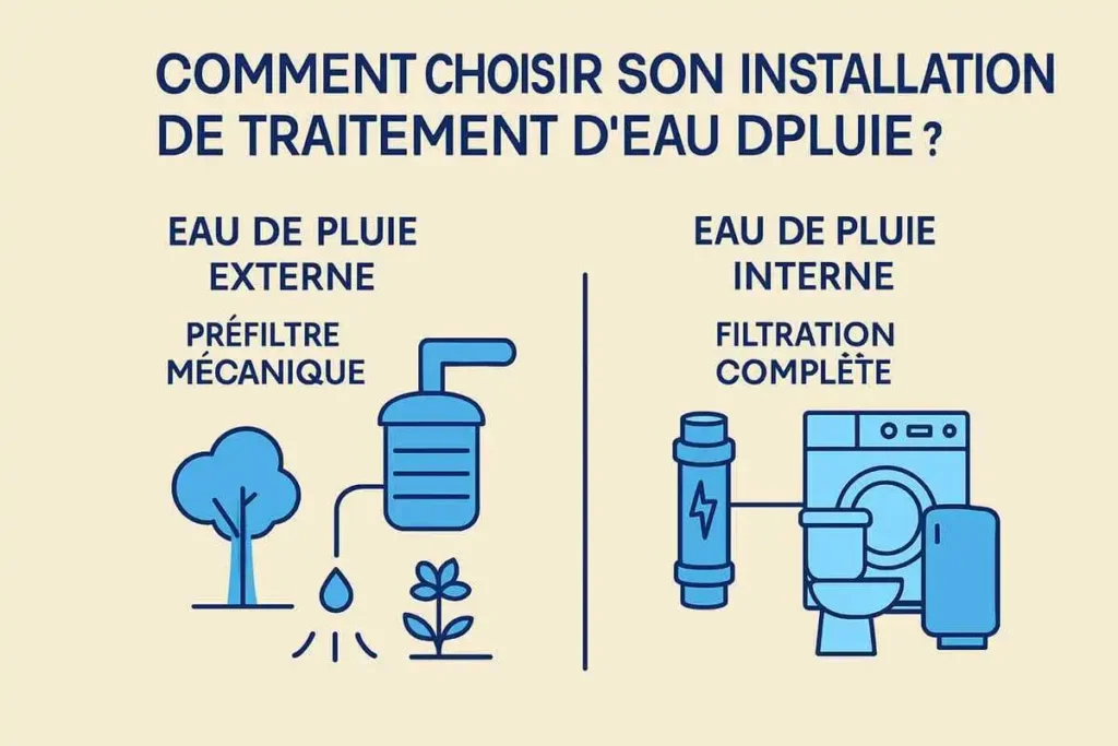comment choisir son système de filtration pour l'eau de pluie?