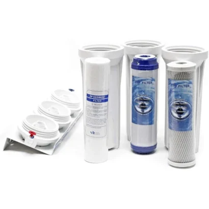 Composition purificateur 3 niveaux avec charbon actif.