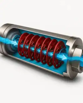 Filtre à air industriel avec filtre cyclonique de haute qualité pour ventilation professionnelle.