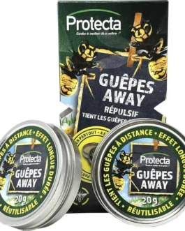 Répulsif Anti-Guêpes Naturel puissant Protecta – Lot de 2 Boîte