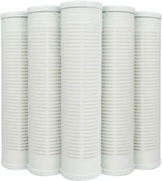 cartouche nylon lavable pour filtrer l'eau de pluie ou de forage.