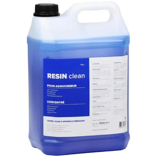 Nettoyant pour résine adoucisseur 5 litres.