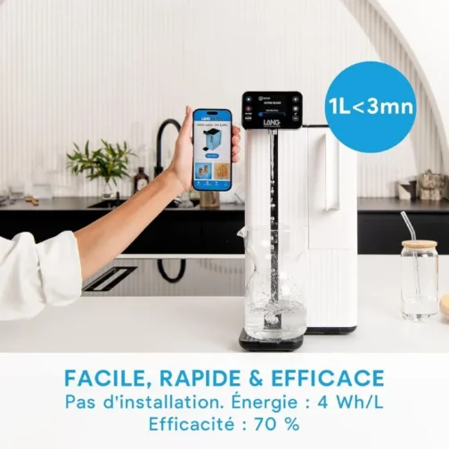 LANGWATER TheWell2 - Purificateur d'eau par osmose inverse + UV et minéralisation - Packs Limon – Image 2