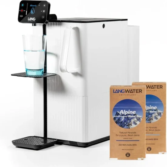Osmoseur inverse Langwater avec UV et minéralisation.
