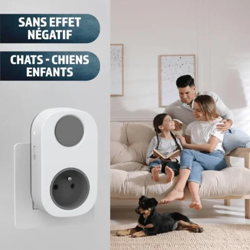 Répulsif rats inoffensif pour les animaux et enfants.