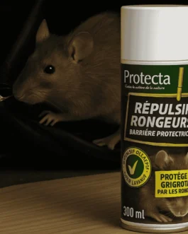 Spray Répulsif Rongeurs 300ml – Protection Câbles & Véhicules