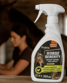 Spray Répulsif Cheval 500ml – Mouches – Taons Protecta®