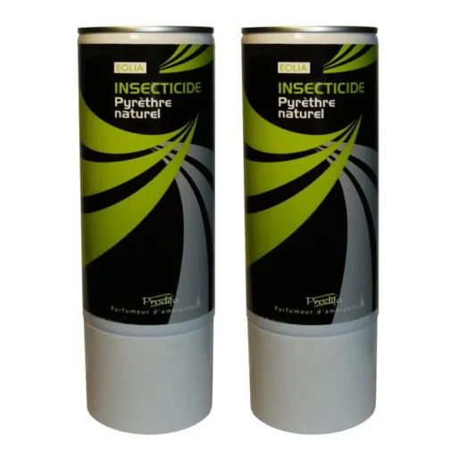 Aérosol pyrèthre naturel 400 ml pour diffuseur Basic anti-mouches.