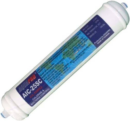 Cartouche Aquapro AIC25-SC charbon actif bactéricide.