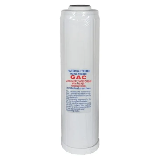 Cartouche big 20 pouces charbon actif KDF 1 kg pour traitement de l'eau de pluie.