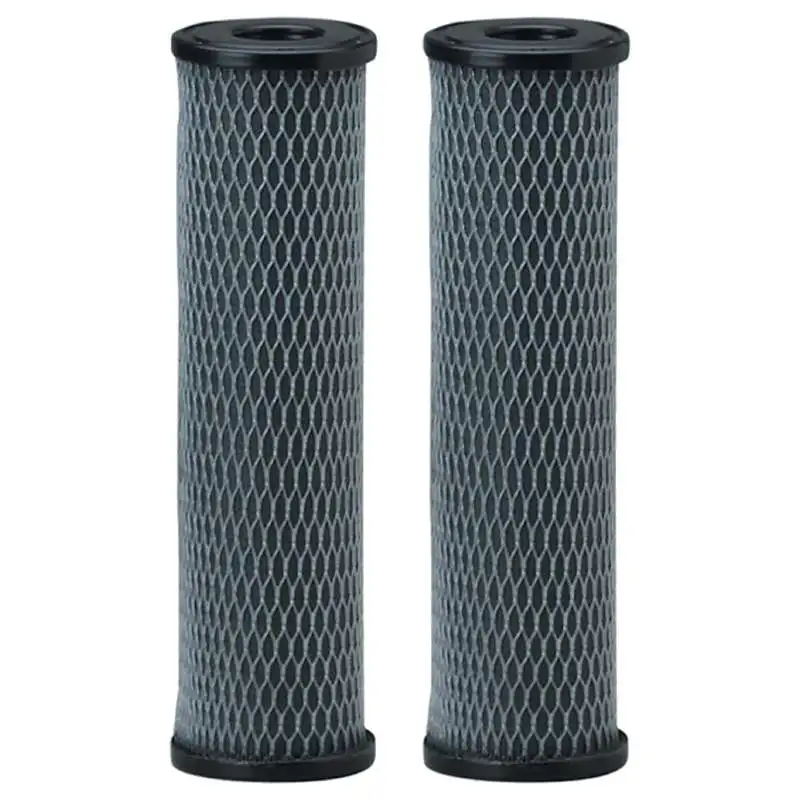 cartouche cellulose C1 charbon imprégné 9 3/4 pouces pour filtrer l'eau potable.