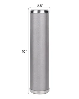 Dimensions filtre inox 10 pouces.