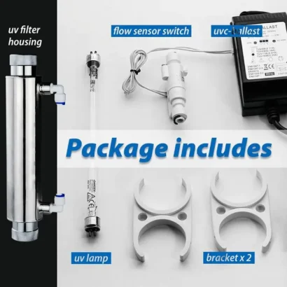 Pack complet stérilisateur avec accessoires 1/4 pouce.