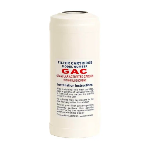 Cartouche big charbon granulés GAC pour Big Duo 10 pouces.