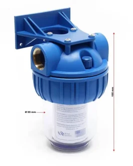 Dimensions du filtre à eau 5 pouces.