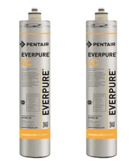 Pack de 2 filtres 4C Everpure pour l'eau fraîche en restauration.