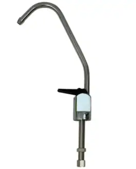 robinet-àsmoseur-poussoir - Boutique Diproclean Robinet de nettoyage industriel en métal avec levier, idéal pour la désinfection et la flux d’eau dans les solutions de nettoyage professionnelles.