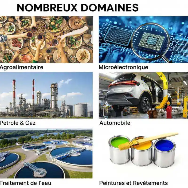 usages-poches-feutre-filtre - Boutique Diproclean Couverts et plats dans un atelier de cuisine, représentant le domaine agroalimentaire dans une entreprise de nettoyage industrielle.