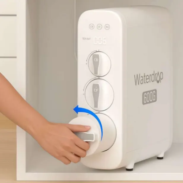 Remplacer la membrane d'osmose Waterdrop 600 gpd est un jeux d'enfant.
