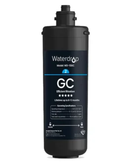 Filtre GC de pré-filtration avec charbon coco.