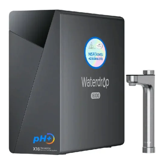Osmoseur domestique 1600 GPD avec reminéralisation.