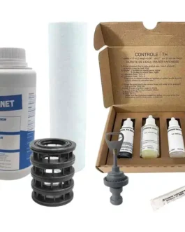 Pack d'entretien pour adoucisseur d'eau équipé de la vanne Fleck 5600.