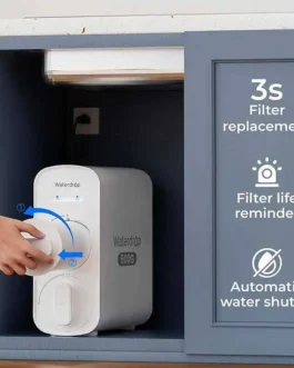 Remplacement des cartouches en 3 secondes.