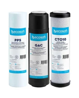 Pré-filtres osmoseur ou cartouches purificateur sous évier.