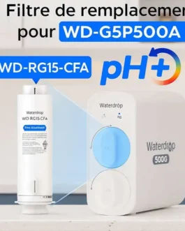 filtre-remplacement-CFA-alcalin - Boutique Diproclean Filtre alcalin pour une pré-filtration de votre osmoseur avec minéraux.