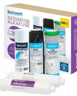 Kit de pré-filtres Alkafuse pour osmoseur alcalin Ecosoft.