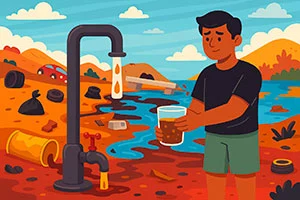 Quels sont les contaminants présents dans l'eau potable ?