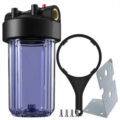 filtre-big-transparent-10P - Boutique Diproclean Filtres à eau pour systèmes de purification, compatible avec les solutions Diproclean pour améliorer la qualité de l'eau domestique.