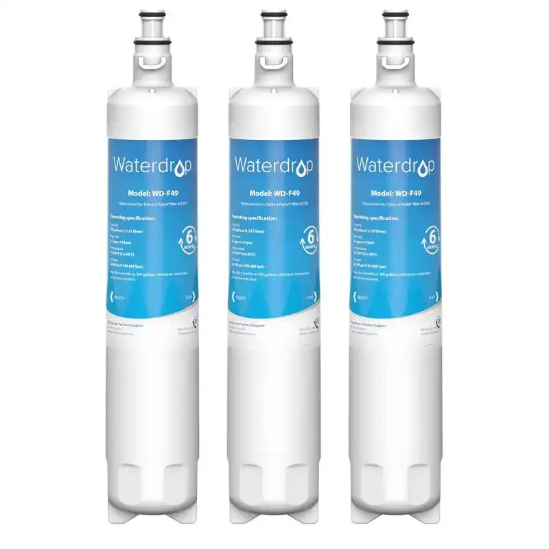 filtre-frigo-847200-F49-waterdrop - Boutique Diproclean Filtres frigo compatible avec Fisher & Paykel 847200; RS9120W.