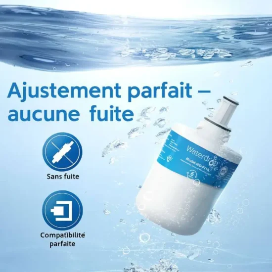 Filtre pour frigo Samsung de qualité.