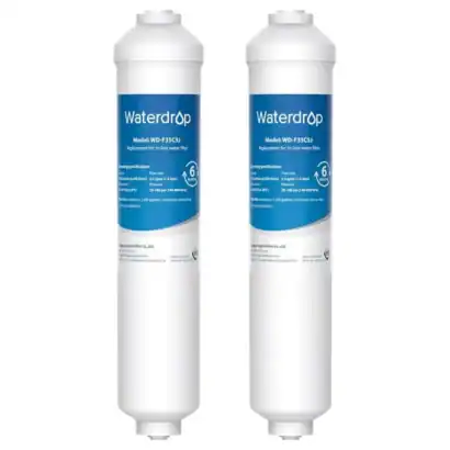 Filtre à eau Waterdrop WD-F35C5J pour systèmes d'eau, remplacement pour filtre intérieur, haute performance, filtration efficace pour eau potable saine et pure, durabilité et fiabilité.
