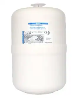 reservoir-osmoseur-12L-pressurise - Boutique Diproclean Réservoir pressurisé 12 L pour osmoseur domestique classique.