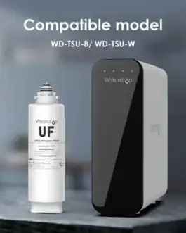 Filtre d'eau Waterdrop UF compatible avec Waterdrop WD-TSU-B/Wd-TSU-W, filtration ultra fine pour eau propre et saine.