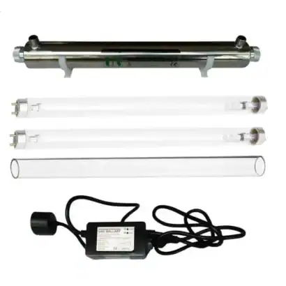 UV-6GPM-1521-eau-potable - Boutique Diproclean Filtre UV pour lampe UV-C de désinfection, kit de stérilisation UV, accessoires pour stérilisation, équipements de désinfection professionnels, Boutique Diproclean.