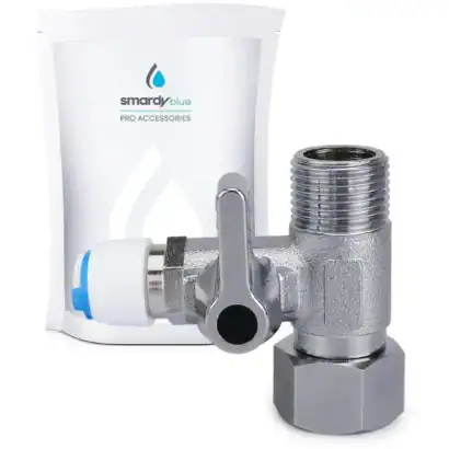 adaptateur-te-tube-osmoseur - Boutique Diproclean Vanne de dégazage avec filtre pour système de plomberie, accessoire de qualité pour une installation fiable.