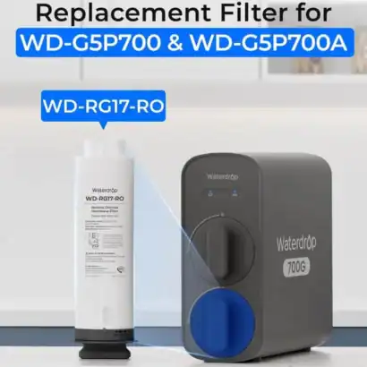 compatibilite-membrane-700-waterdrop - Boutique Diproclean Filtres de rechange pour Waterdrop WD-G5P700 & WD-GSP700A, filtre à eau pour système Waterdrop, haute performance, durable, compatibilité optimale.
