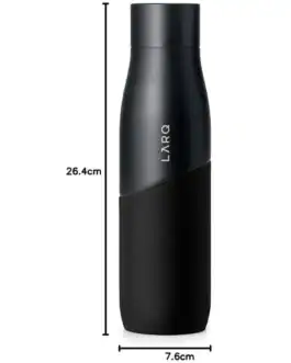 dimensions-gourde-eau - Boutique Diproclean Aspirateur portable noir de haute performance pour nettoyage professionnel, léger et compact, idéal pour toutes surfaces, disponible sur Diproclean.