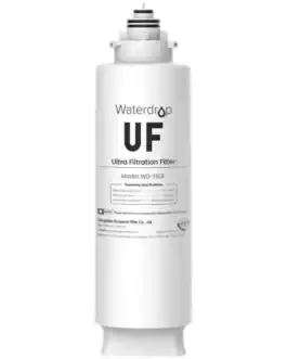 Filtre ultrafiltration Waterdrop UF pour purificateur d'eau, filtrant efficacement pour un usage domestique ou professionnel.