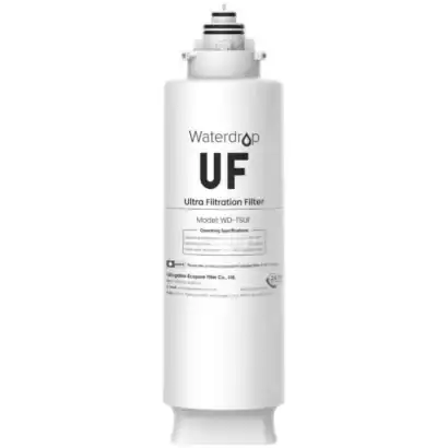 Filtre ultrafiltration Waterdrop UF pour purificateur d'eau, filtrant efficacement pour un usage domestique ou professionnel.