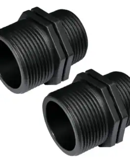 Soupape de connexion en plastique pour systèmes de nettoyage professionels.